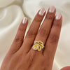 Royal Leaf Statement Ring