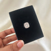 Royal Cushion Halo Solitaire Adjustable Ring