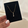 Celeste Teardrop Pendant Necklace