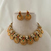 Pearl Lakshmi Temple Necklace Set