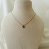 Studded Mini Heart Necklace