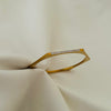Edge Luxe Geometric Bangle
