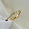 White Clover Minimal Bracelet