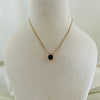 Round Stone Pendent Necklace