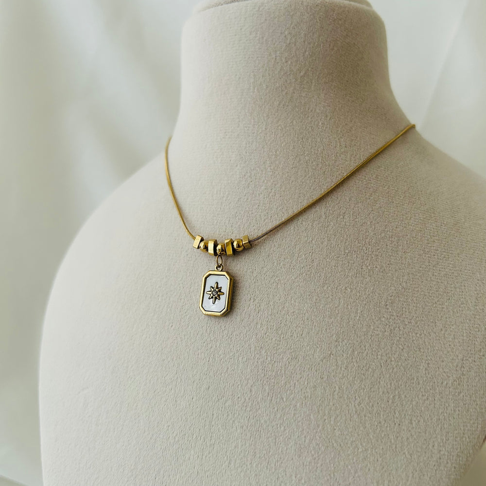Beaded Pendant Necklace