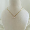 Drop Stone Pendent Necklace