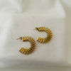 Spiral Hoop Earring