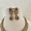 Sapphire Victorian Necklace Set