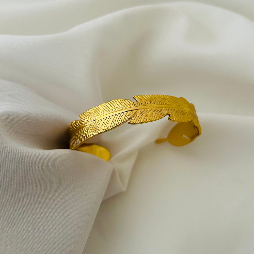 Leafline Cuff Bracelet