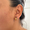 Double Line Hoop Earrings