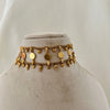 Vintage Coin Charm Choker