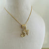 Golden Butterfly Charm Necklace