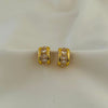 Crystal Hoop Earrings