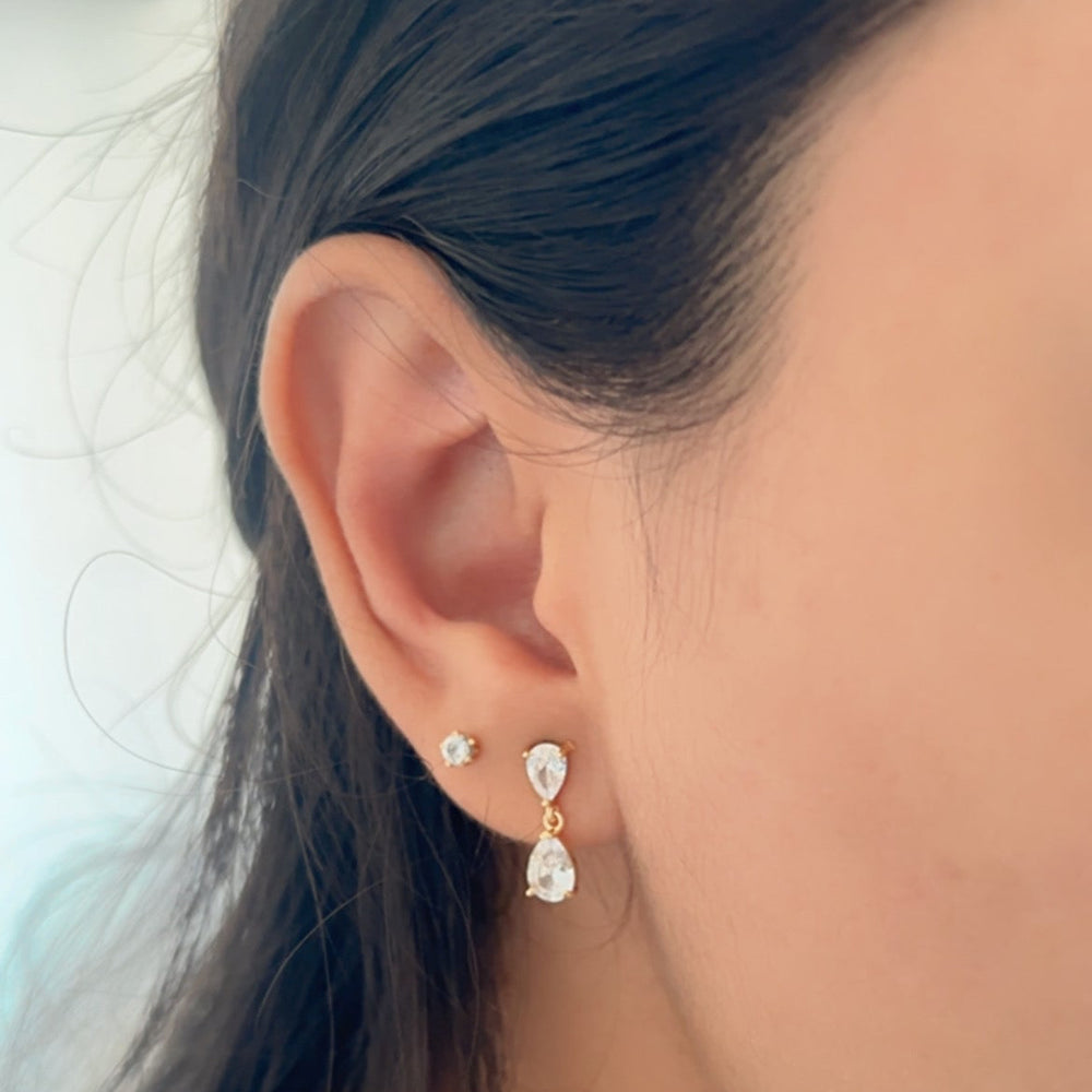 Mini Dangling Drop Earrings