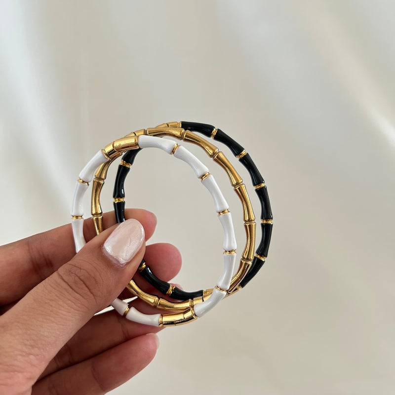 Bamboo Bangle Bracelet
