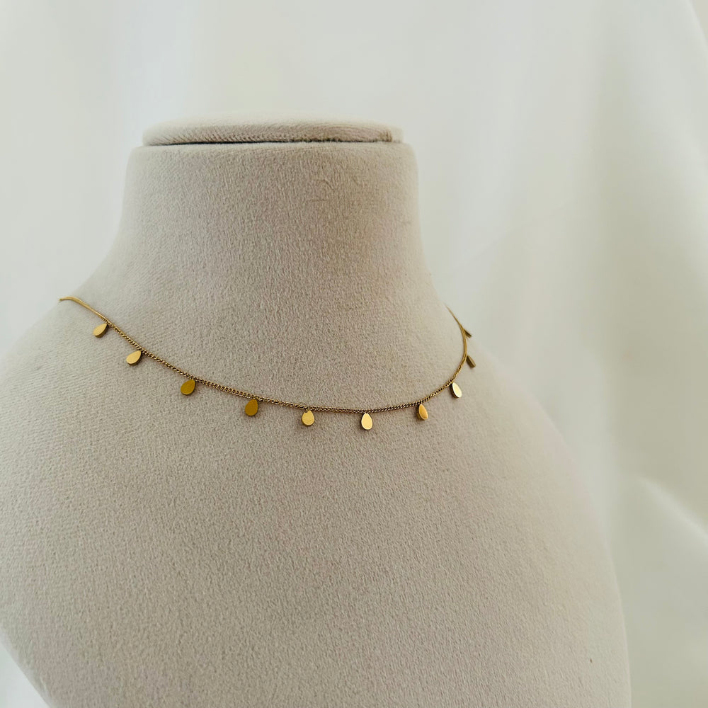 Drop Charm Necklace