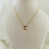 Trio Diamond Drop Necklace