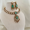 SeaGreen Kundan Choker Set