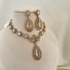 Crystal Victorian Pendant Set