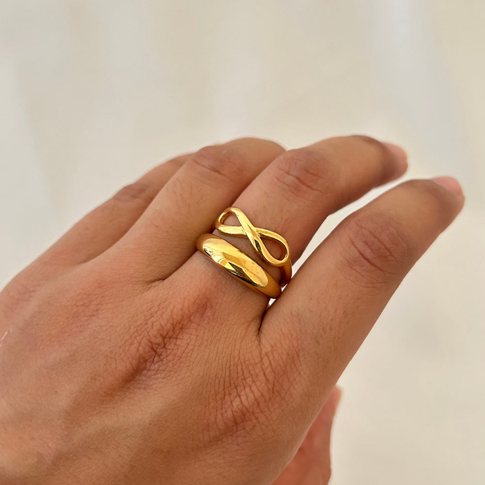 Infinity Knot Bold Ring
