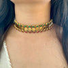 Heritage Lakshmi Coin Choker Set