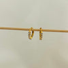 Mini Diamond Hoops