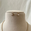 Round Solitaire Tennis Necklace Set
