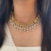 Antique Pearl Fringe Temple Necklace