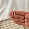 Oval Solitaire Studs