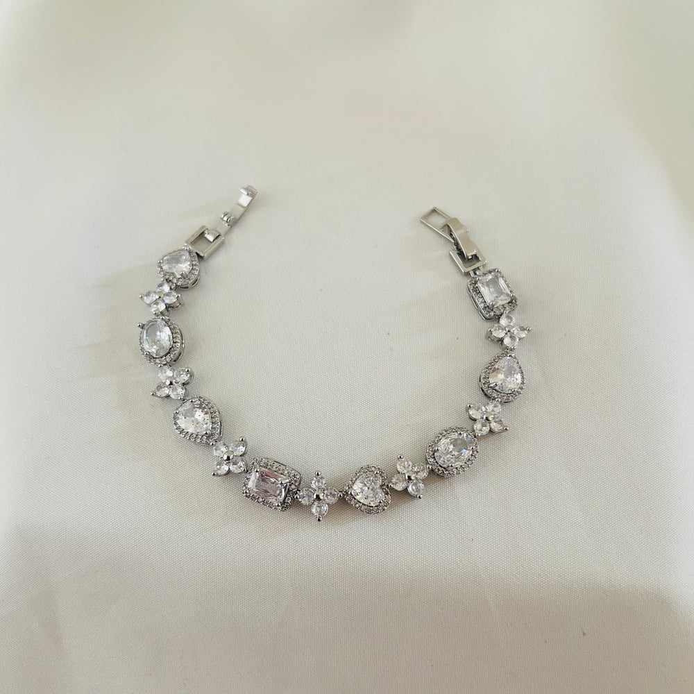 Crystal Heart Luxe Bracelet