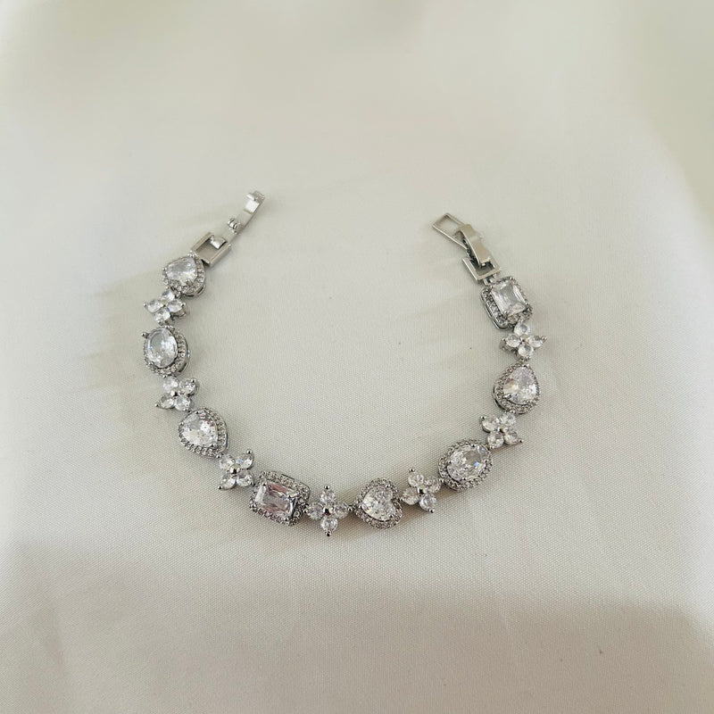 Crystal Heart Luxe Bracelet