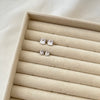 Square Solitaire Studs