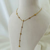 Celestial Dangling Star Necklace