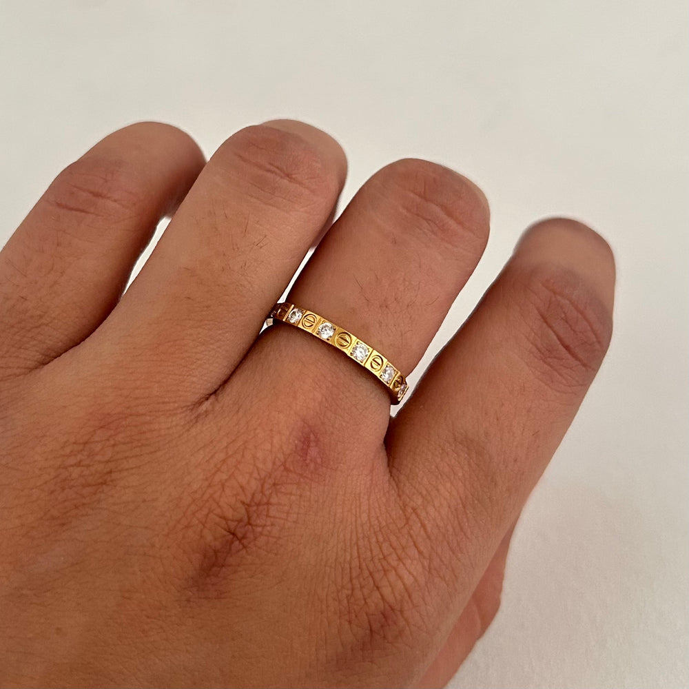 Minimalist Crystal Bar Band