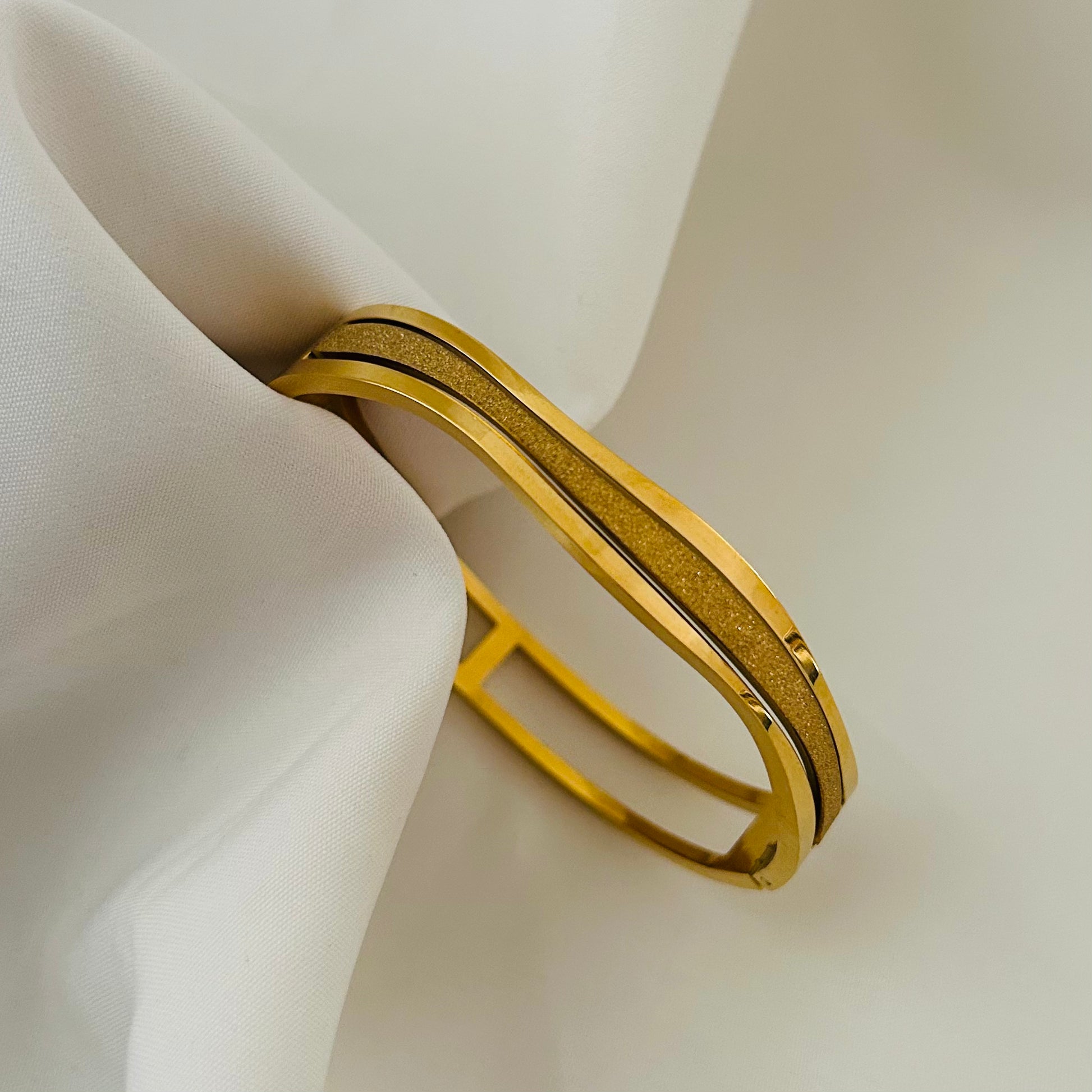 Golden Weave Bracelet