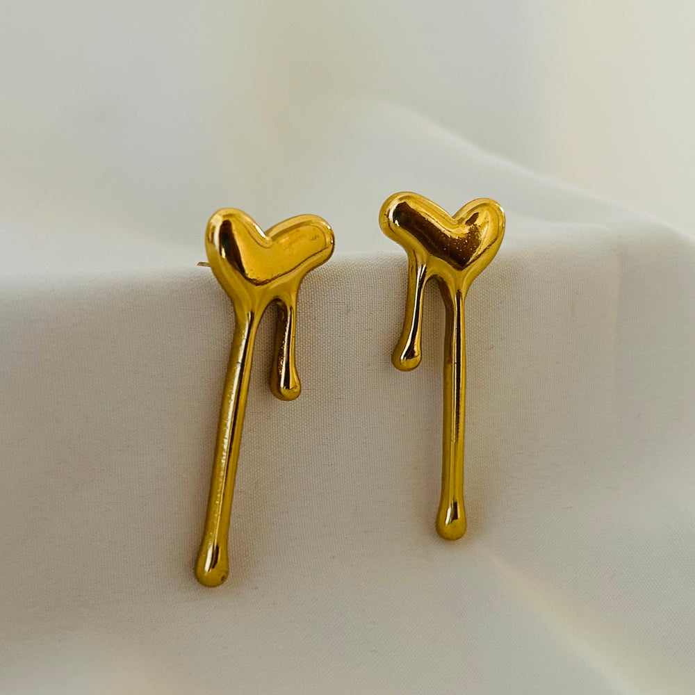 Melting Heart Earings