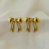 Classic Ribbon Bow Stud Earrings