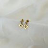 Floral Drop Earrings