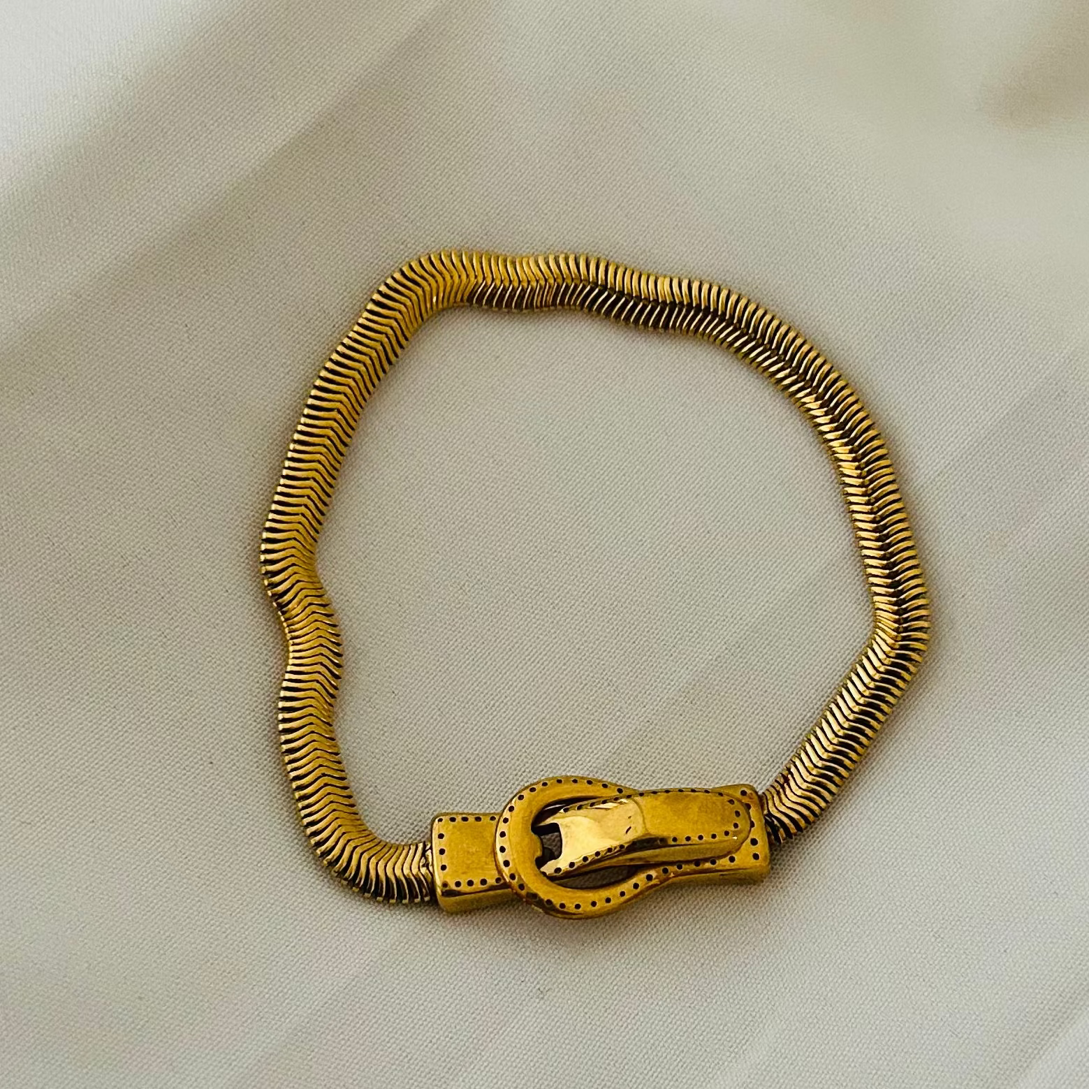 Sleek Snake Chain Bracelet