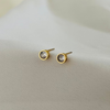 Minimal Bezel Crystal Studs