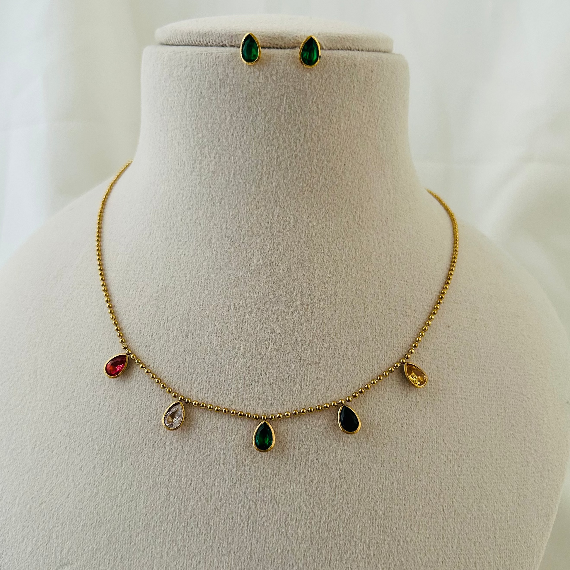 Emvera Drop Necklace Set