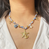Ocean Star Charm Beaded Necklace