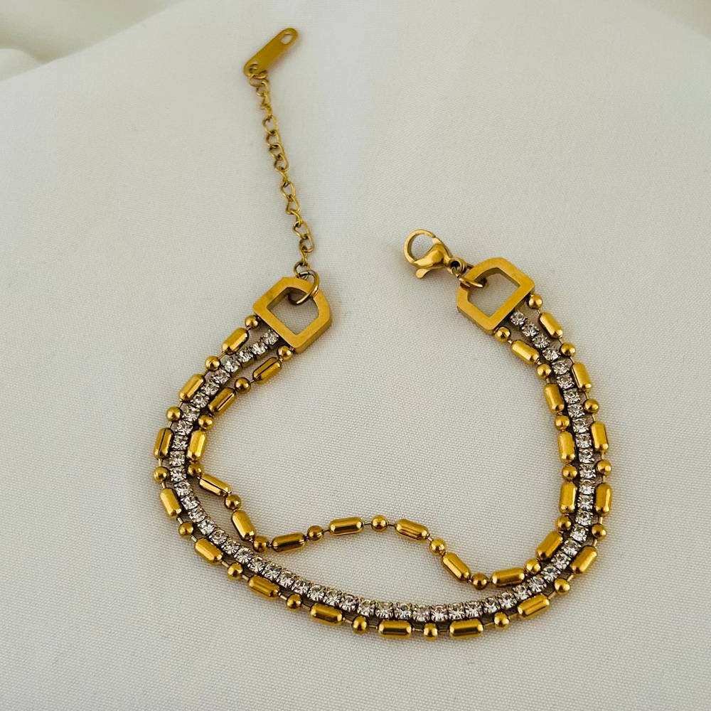Luxe Layered Chain Bracelet